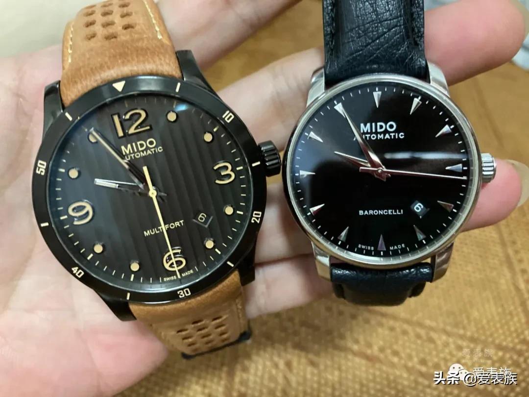mido美度黑色机械表,mido美度新表