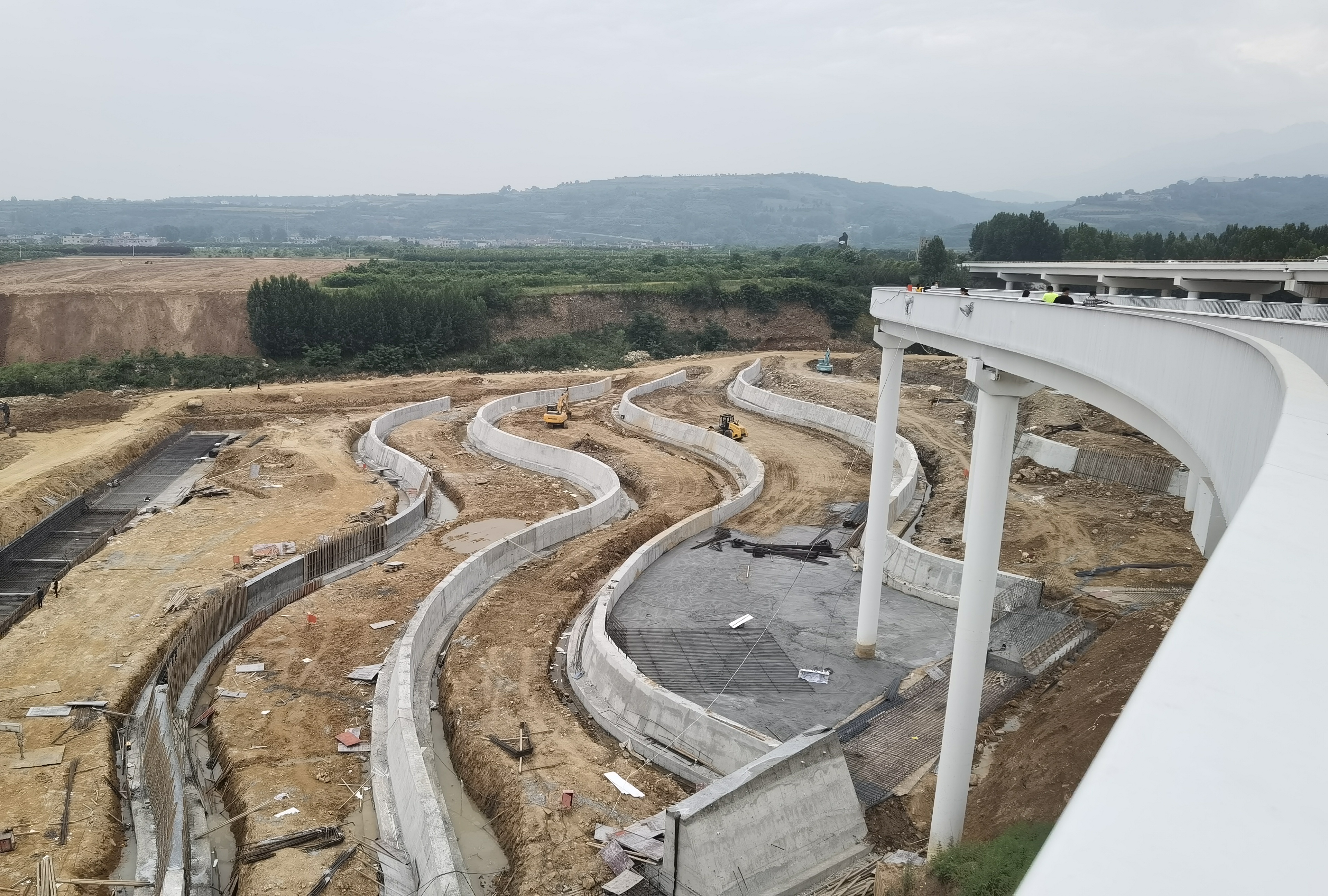 西安三河一山绿道详细图,西安三河一山绿道长安段