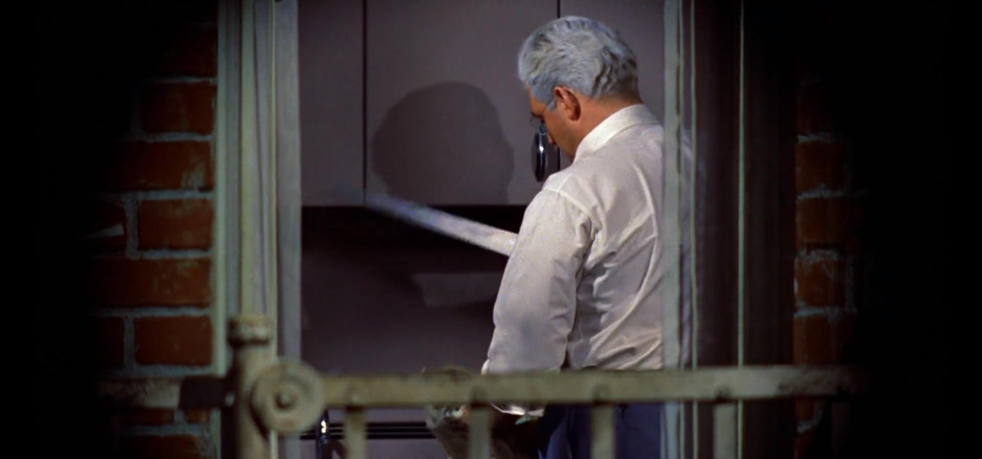 希区柯克经典电影后窗,希区柯克后窗艺术