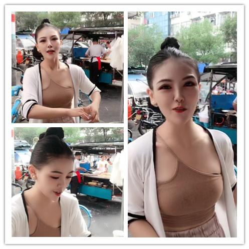 温州街头小粥摊,温州卖粥老板娘