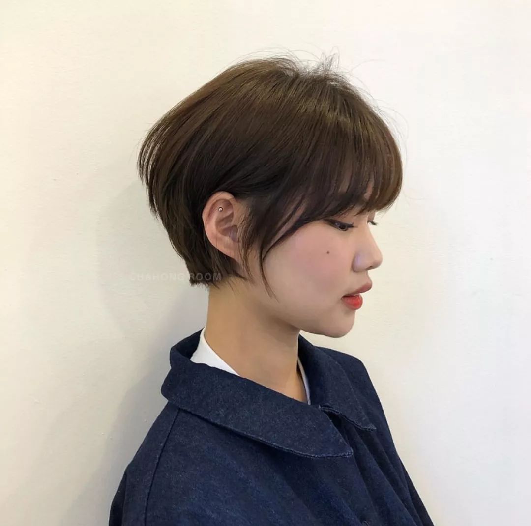 中长发锁骨发烫发中卷,初恋锁骨发中长发烫发