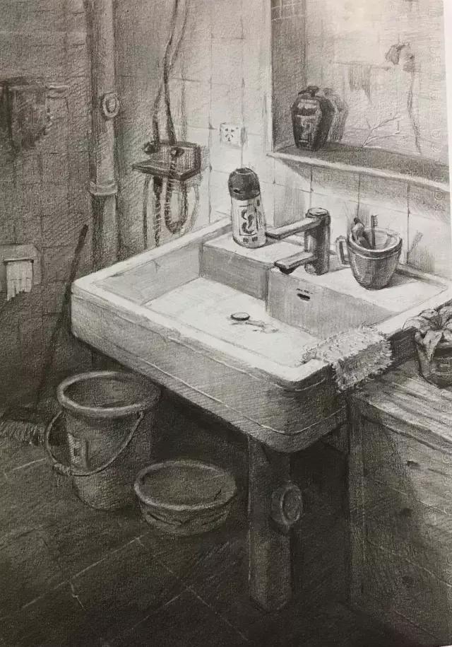 清华美院素描高分试卷及点评,中国美院高分卷2019素描