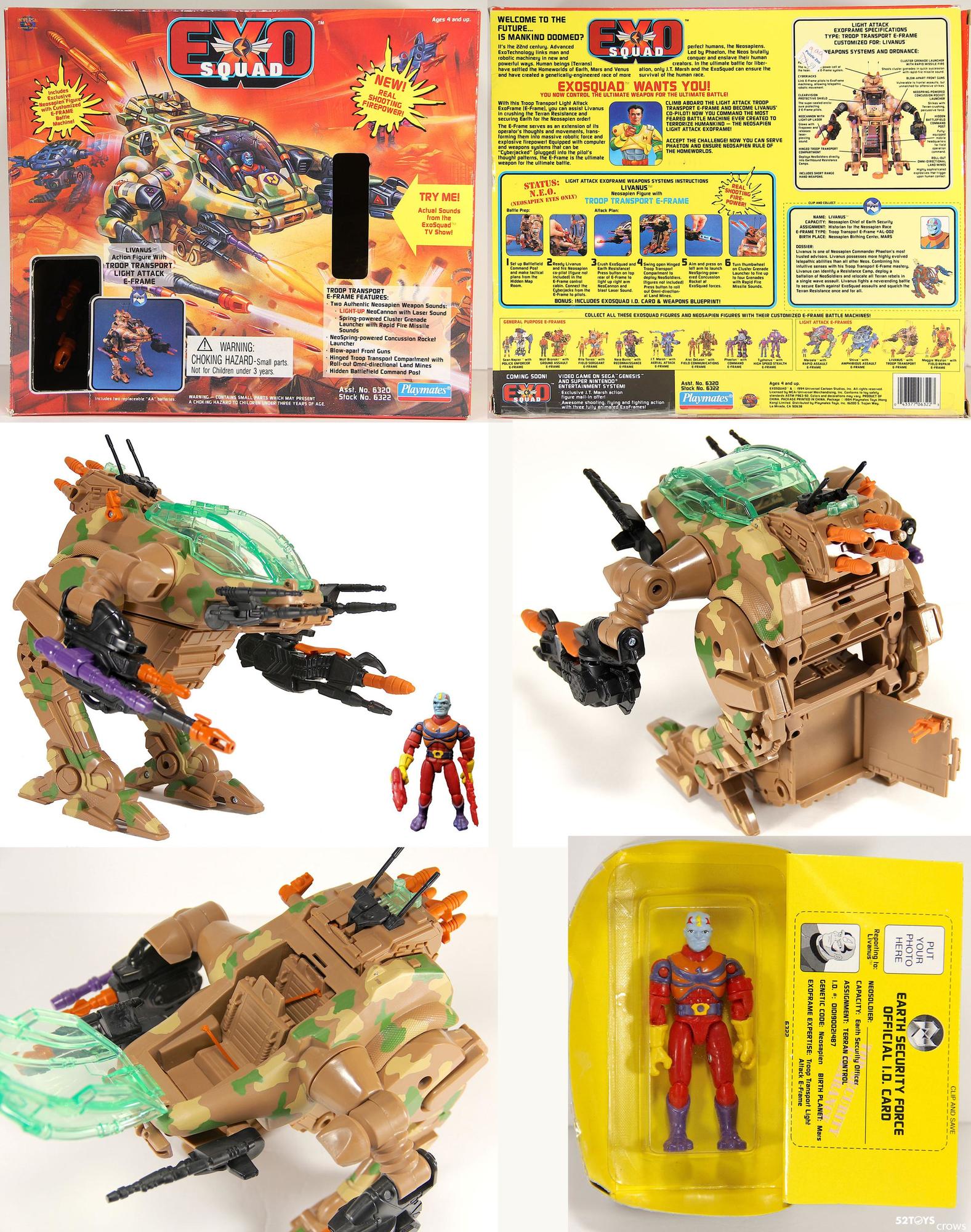 玩具主系列篇|这个常被错认成GIJOE的玩具系列叫作Exosquad