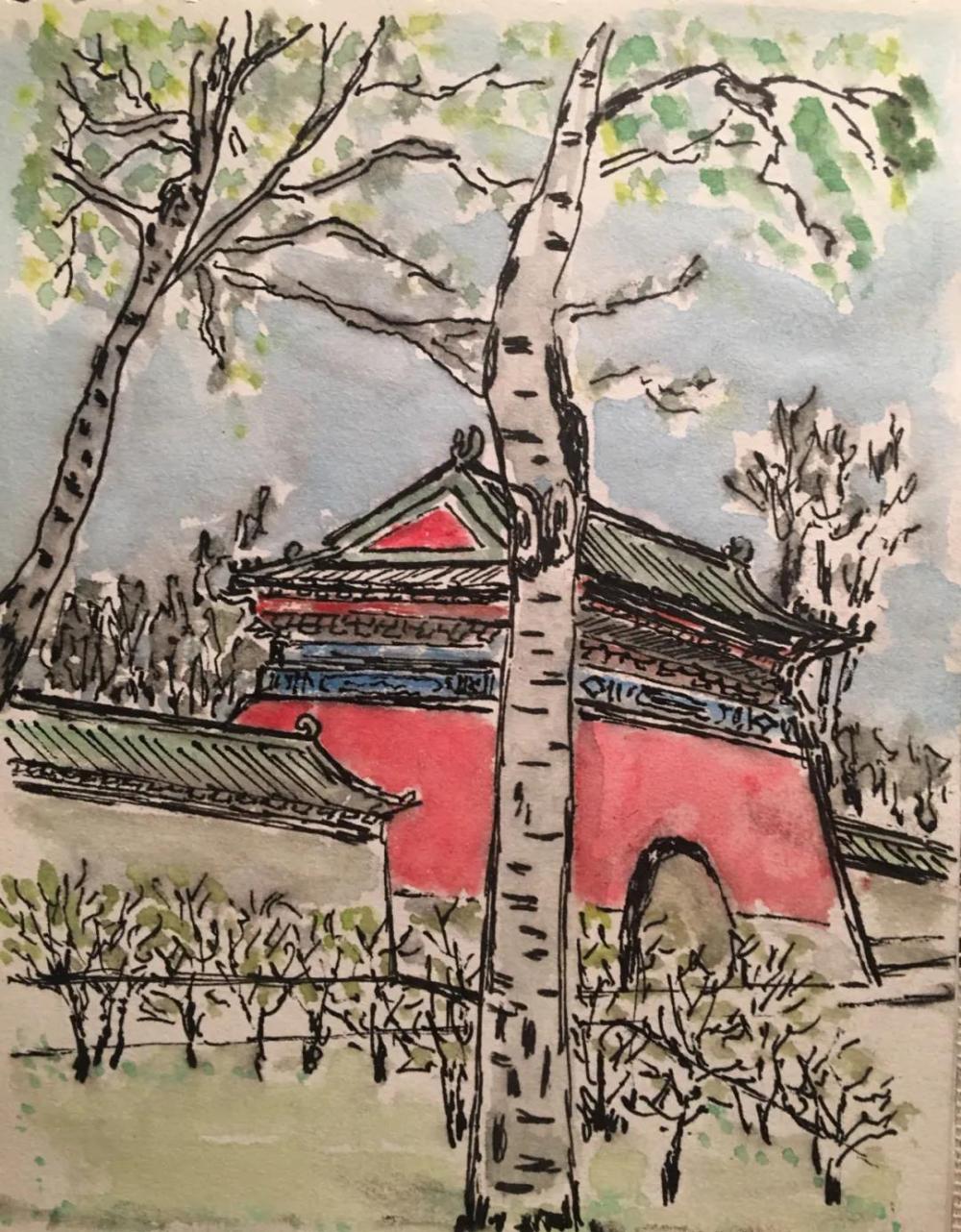 天坛经典音乐,天坛冬日清晨