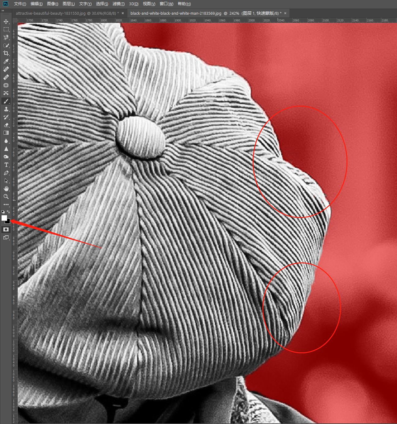 ps入门基础教学快速选区,ps中快速选择工具如何确立选区