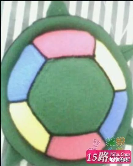 编织乌龟的织法,乌龟靠垫编织视频教程