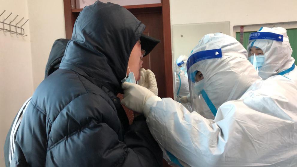 沈阳疫情核酸采集地点最新,沈阳抗疫一线医护
