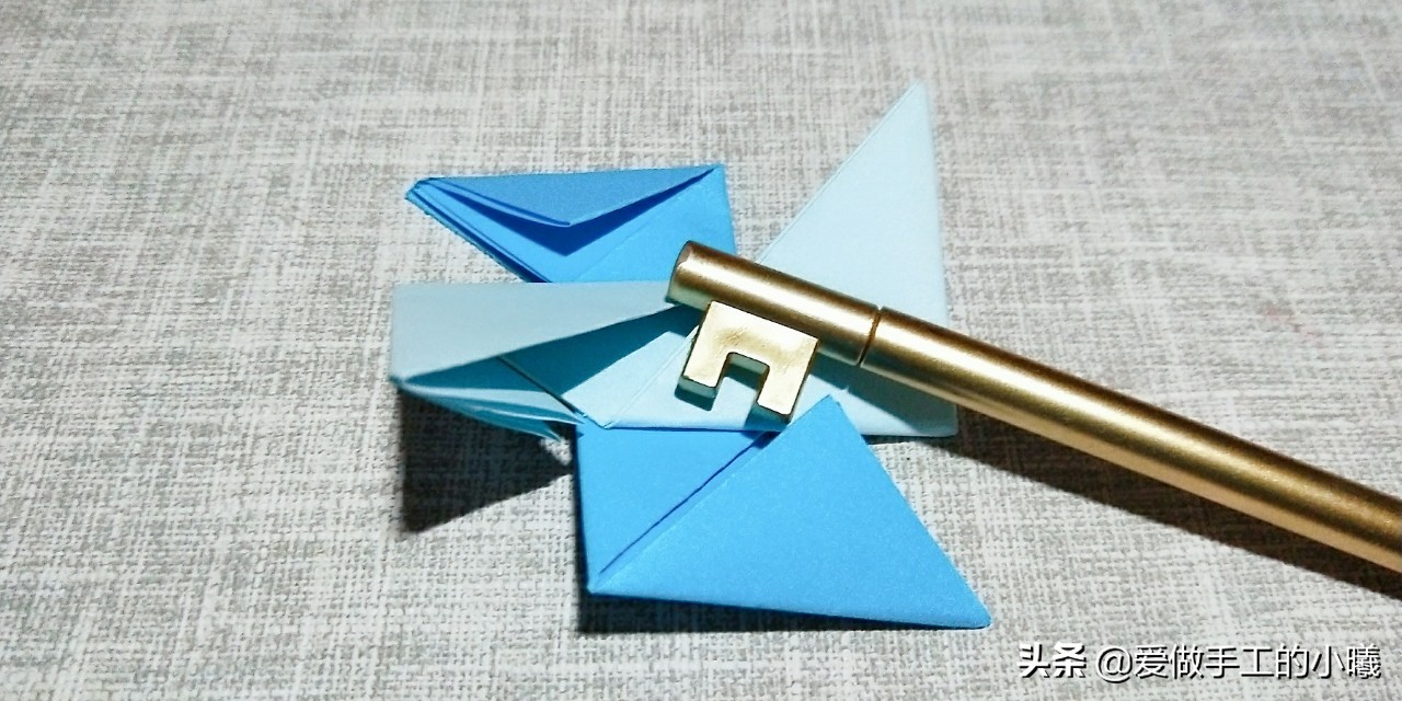 童年飞镖折纸,简单又好玩儿的折纸飞镖