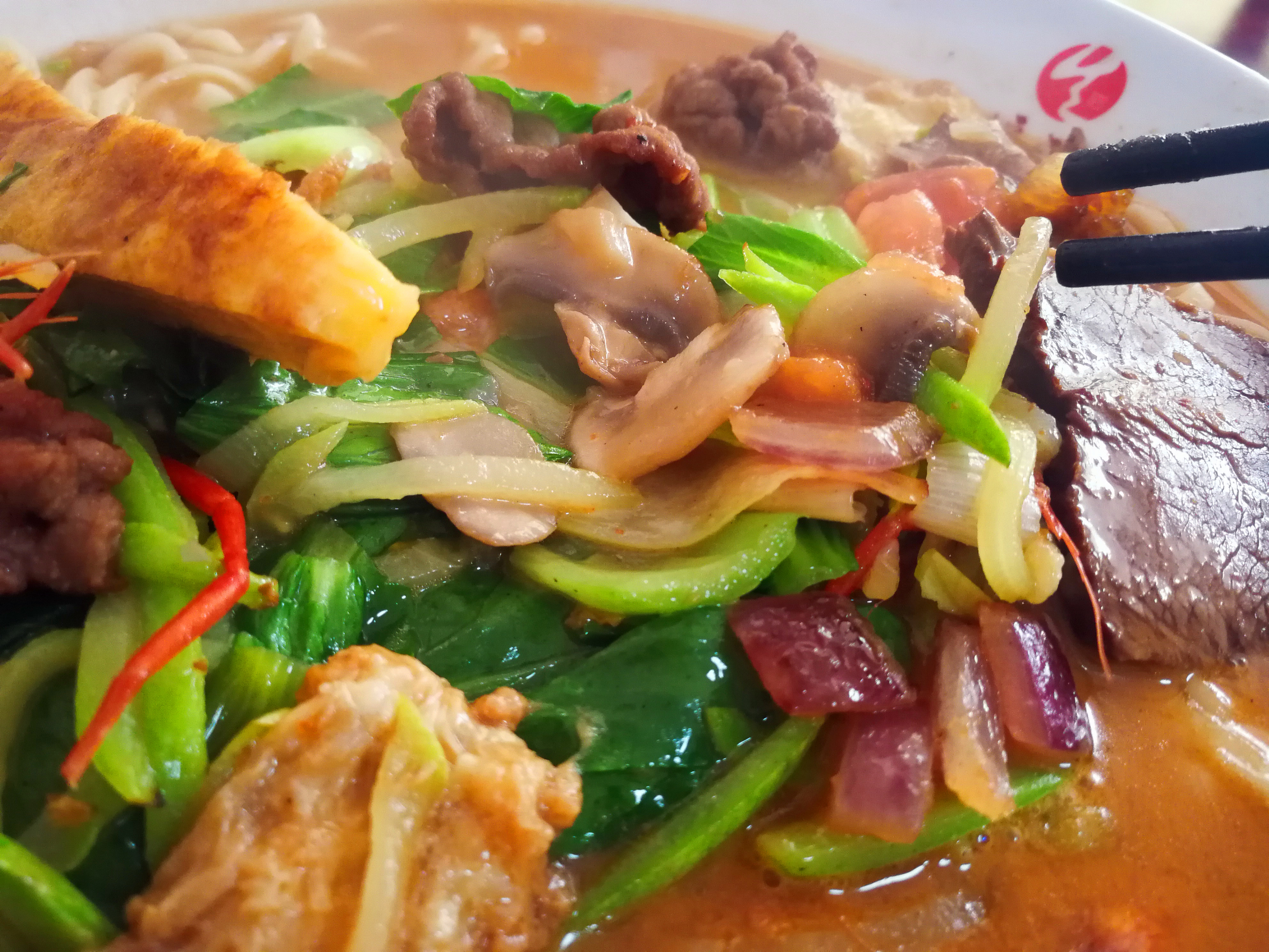 汤鲜面劲配菜多，太仓这家次坞打面除了不太正宗之外没毛病