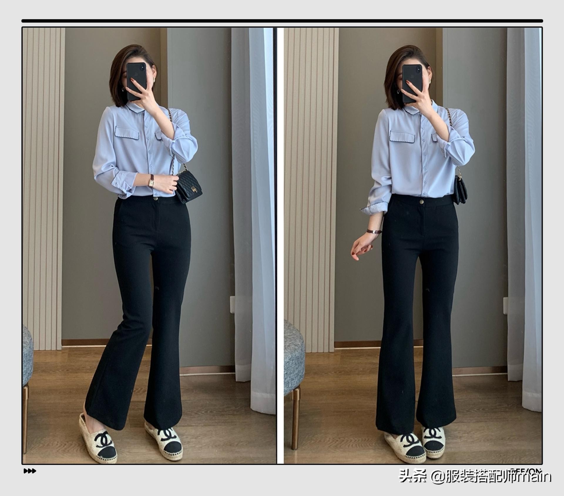 小黑裤过时秋天流行裤子时髦显高 (秋天小黑裤怎么穿才能时髦不撞衫)