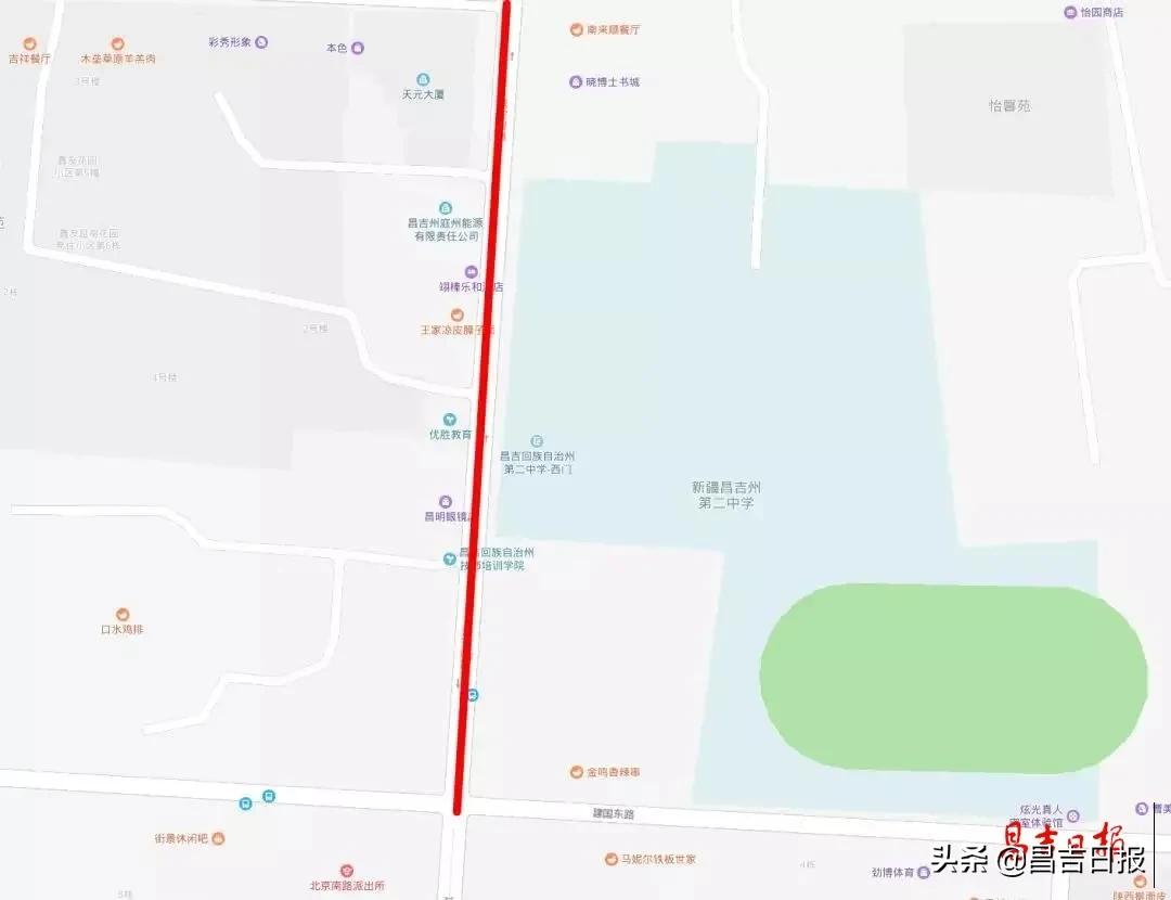 昌吉高考交通管制,昌吉市高考交通管制