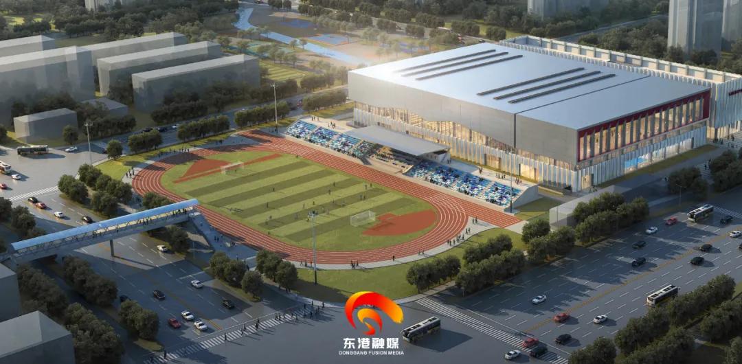 日照市东港区体育中心项目效果图,日照东港区体育中心是免费的吗