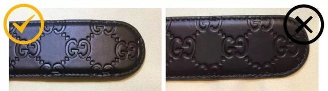 怎么辨别古驰腰带的真假,范思哲腰带纹路