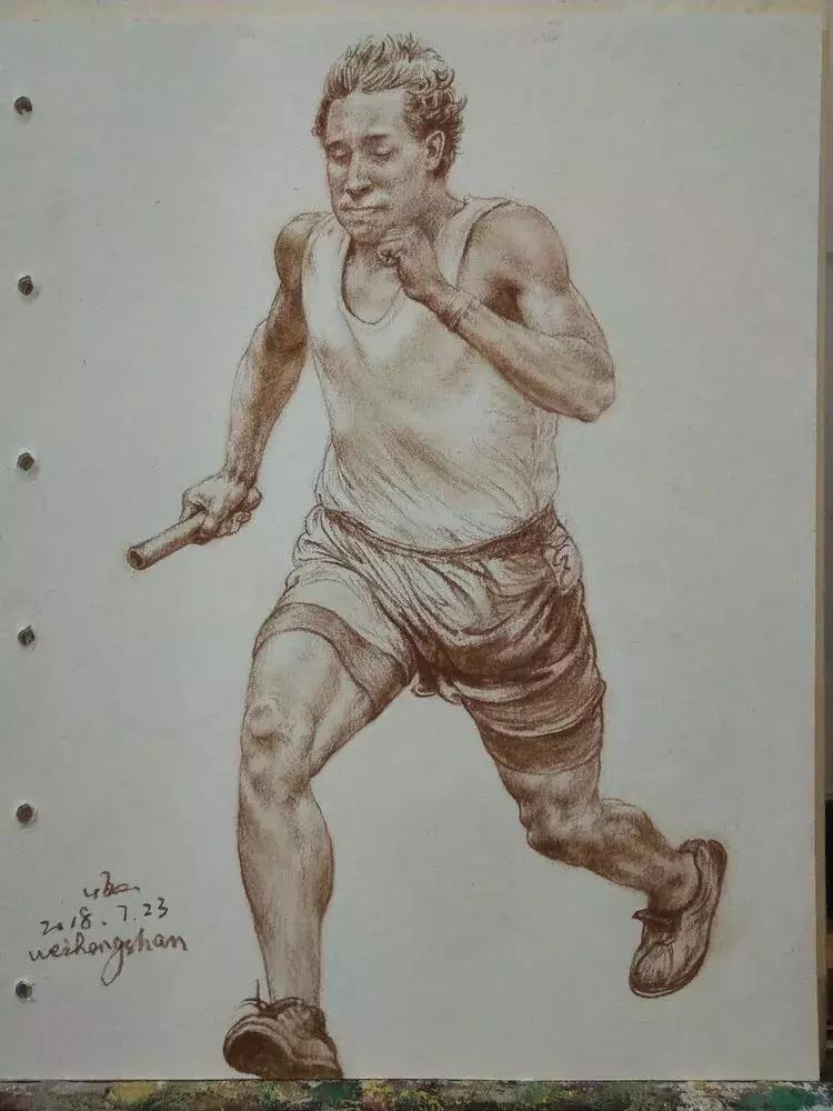 最好的素描速写作品,经典大师画素描速写人物