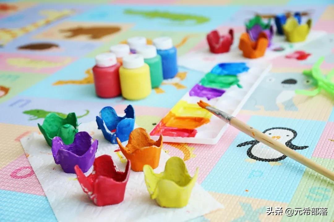 儿童创意花卉手工,儿童手工制作大全创意开花