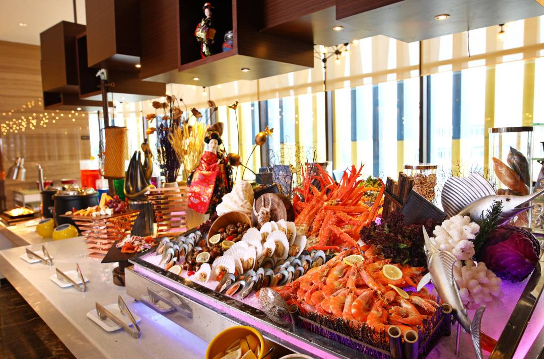 欧洲美食海鲜自助,嗨翻中山融合菜