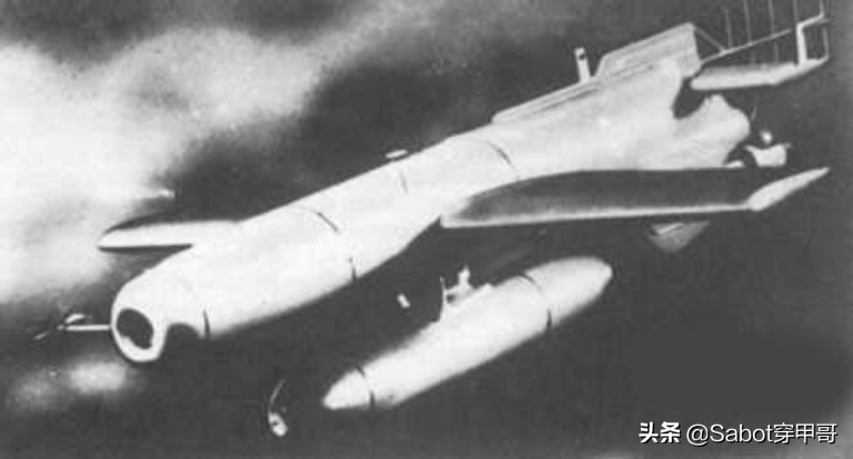 二战德国空射v1导弹,二战轰炸机投弹器