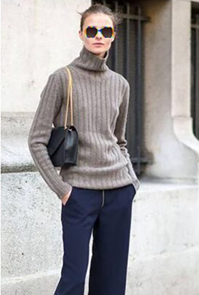 高领毛衣脖子处鼓起来怎么弄好,高领毛衣脖子长了怎样修改