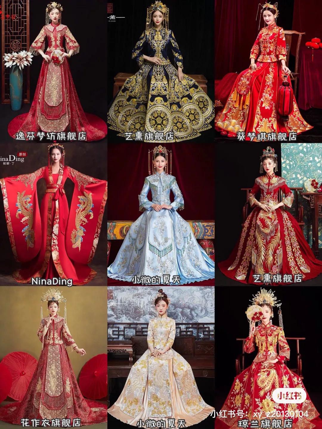 来一波婚纱合集,来一波服装搭配视频