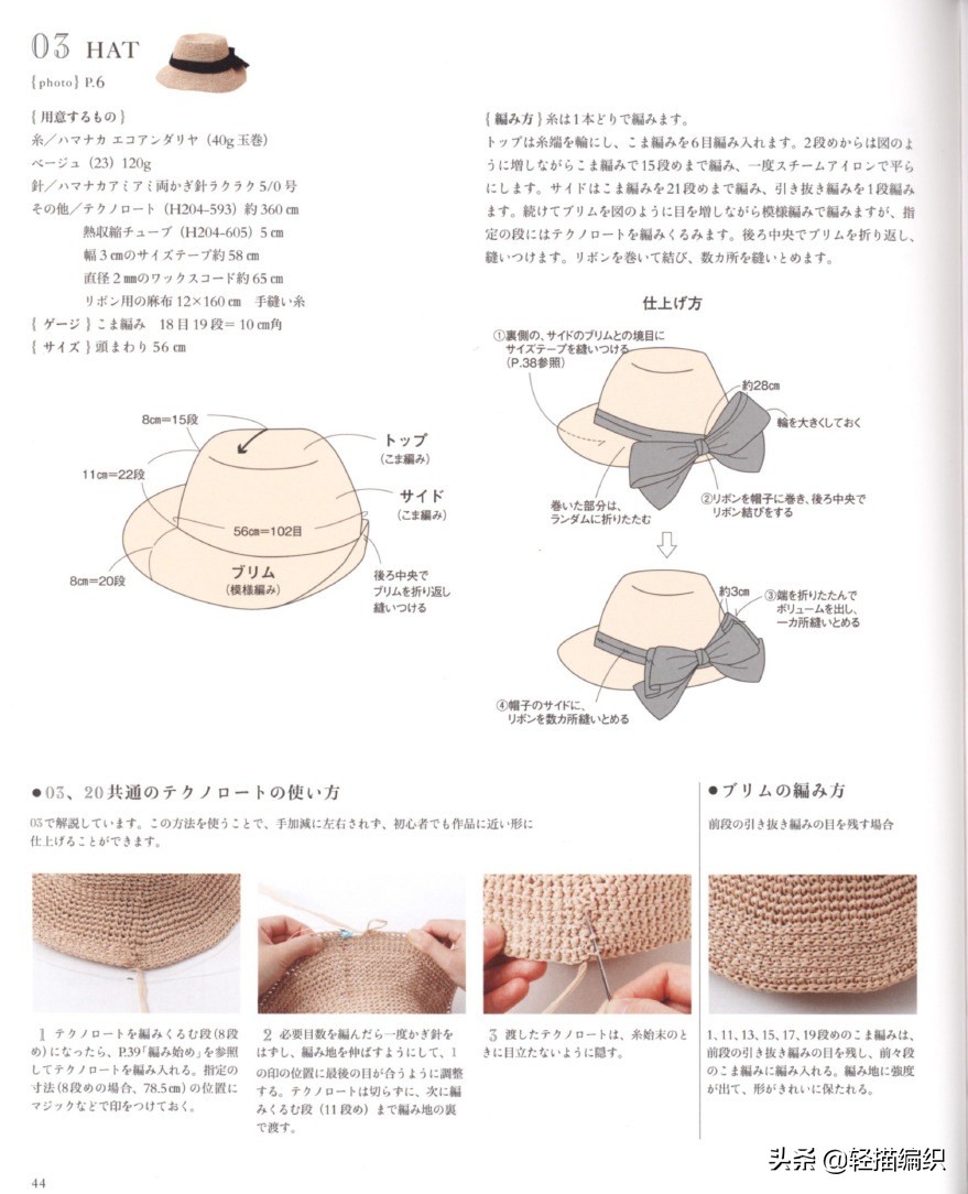 时装帽子女礼帽春夏,礼帽图解