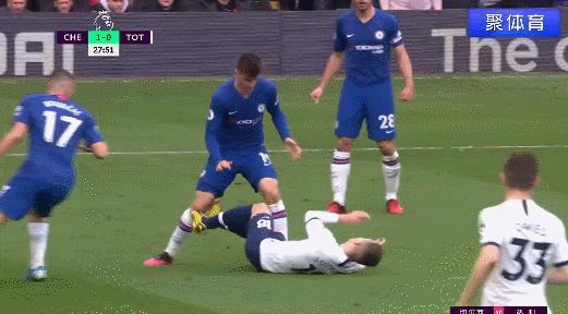 匪夷所思！热刺球员恶意踩踏，但裁判却视而不见，要VAR有何用