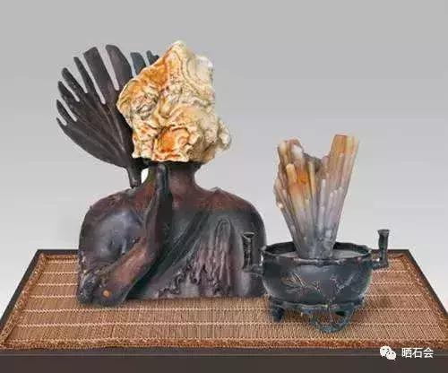 这些奇奇怪怪的奇石让人不忍直视,奇石每一件都是绝无仅有