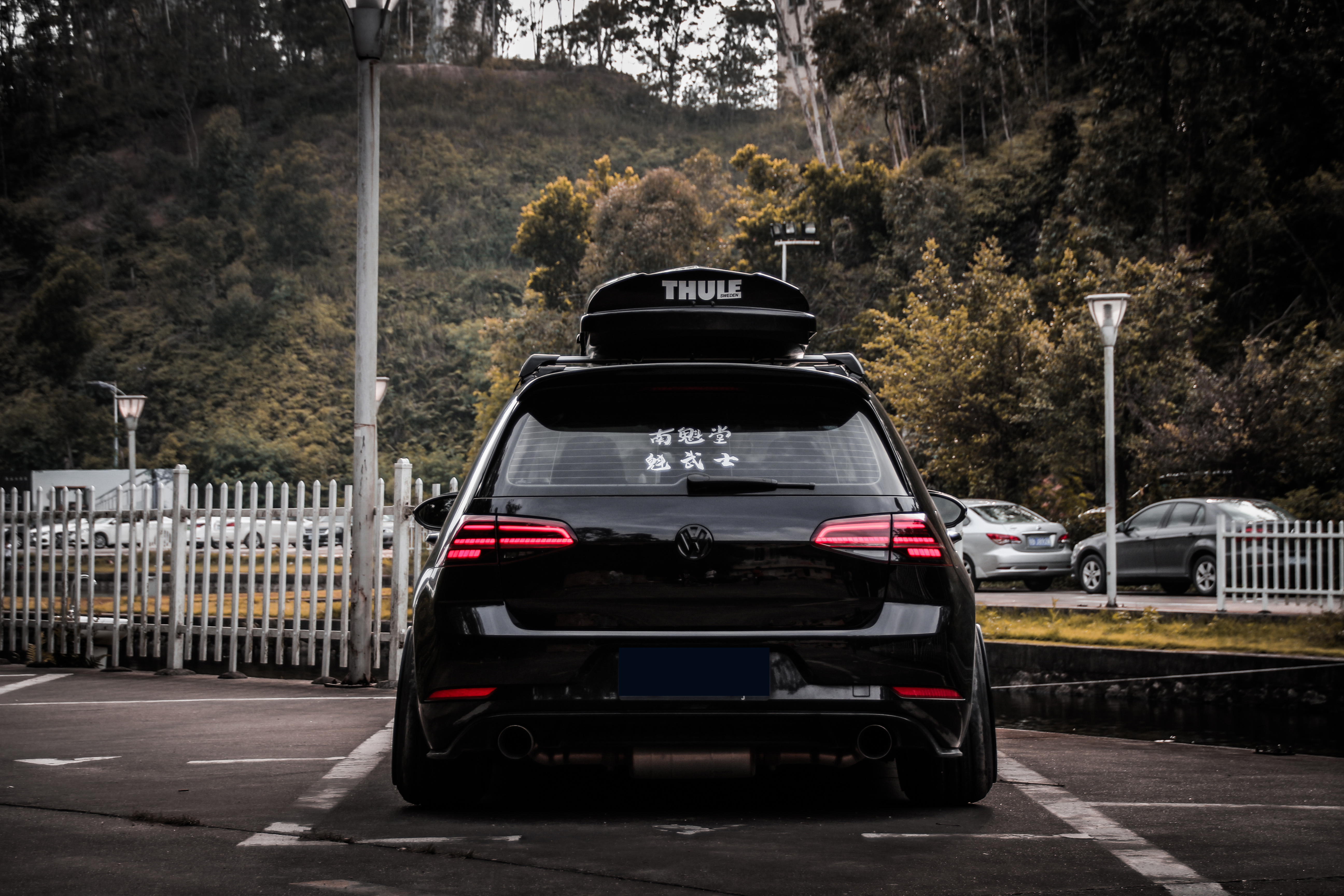 18款高尔夫r-line改装,高尔夫r轻改