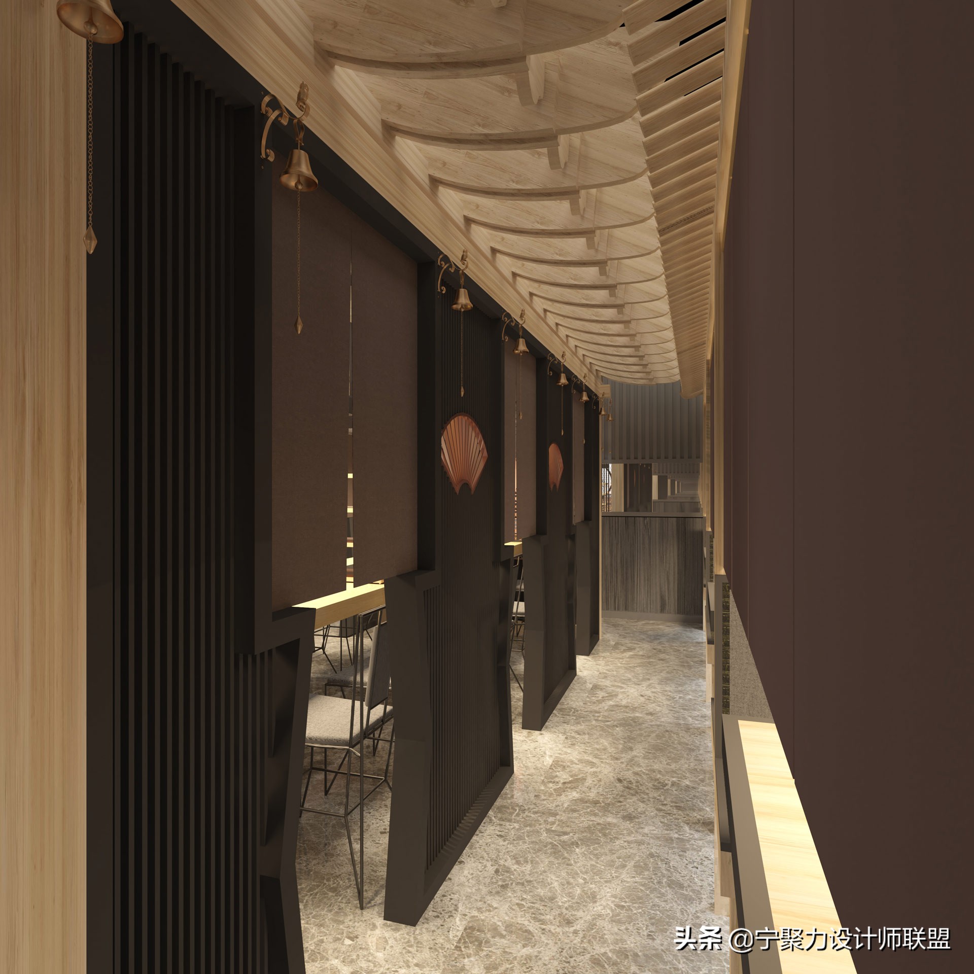 有格调的烤肉店设计,日式烤肉料理店设计