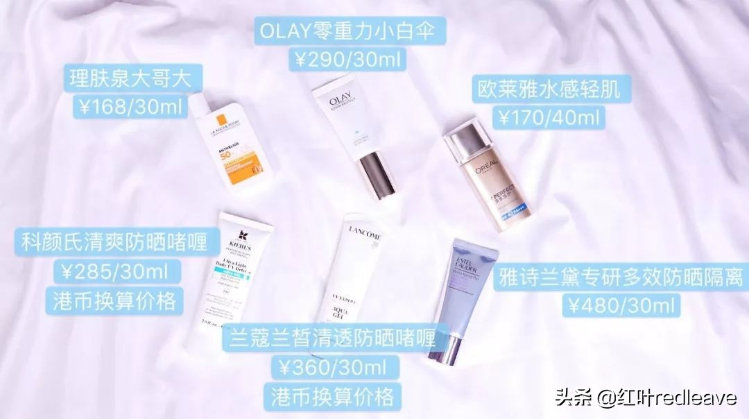 大牌防晒真实户外测评,大牌防晒测评适合油皮