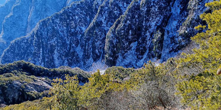 20210117独行太兴山，误入佛国秘境花石湾