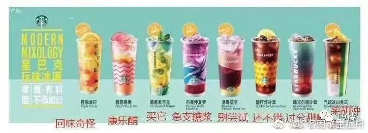 星巴克全部饮品测评,星巴克有哪些值得推荐的饮品