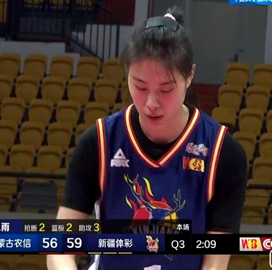 李月汝出战视频,李月汝内蒙联赛