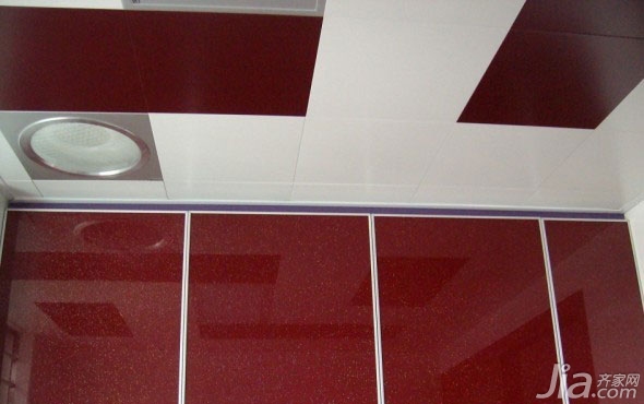 厨卫吊顶图,轻奢厨卫集成吊顶效果图