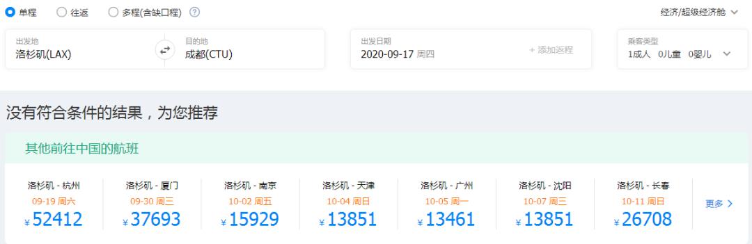 一张回国机票被炒到天价,一张回国机票