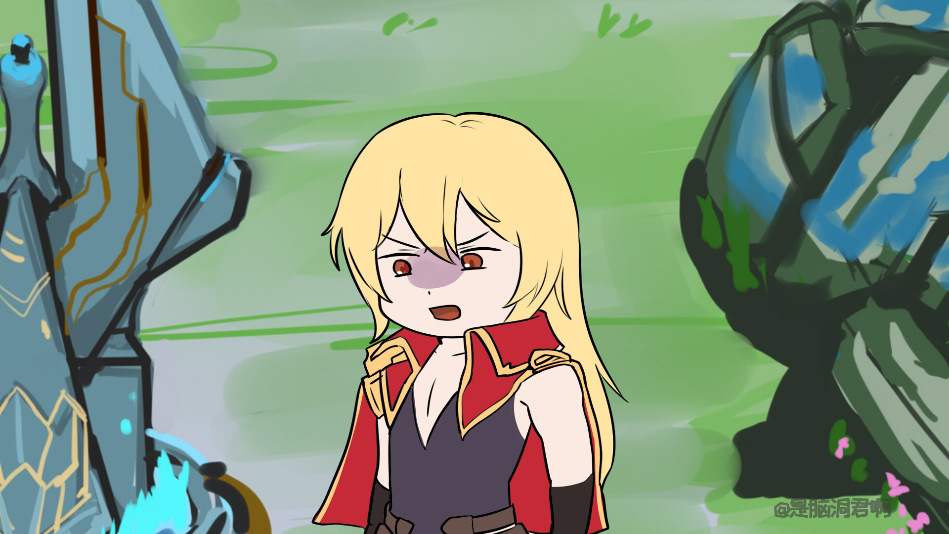 王者脑洞所李信,王者脑洞所妲己救李白