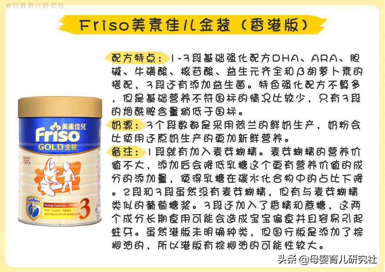 15款热销港版奶粉,15款婴幼儿奶粉