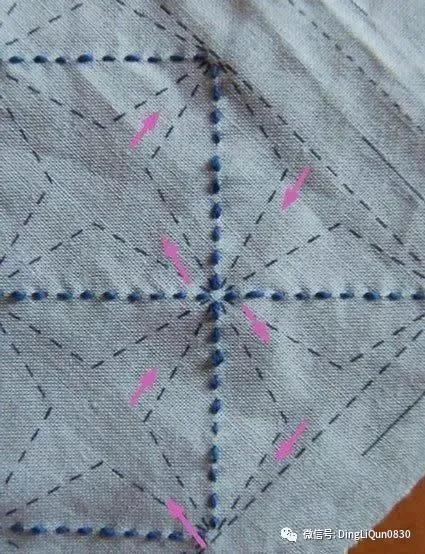 传统刺子绣入门针法教程,刺绣教程新手入门结粒绣