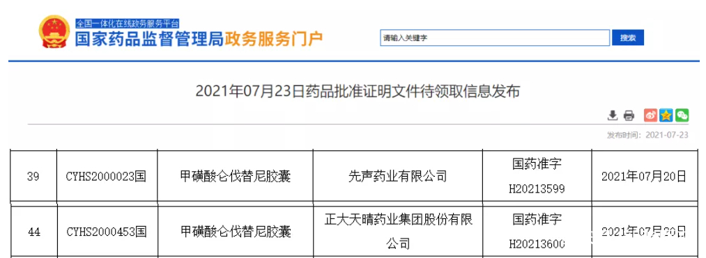 卫材遭夹击，先声、正大天晴仑伐替尼获批！HCC一线市场迎降价潮