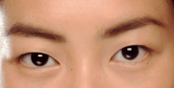 大眼怎么画眼线,圆眼细长眼线怎么画眼影