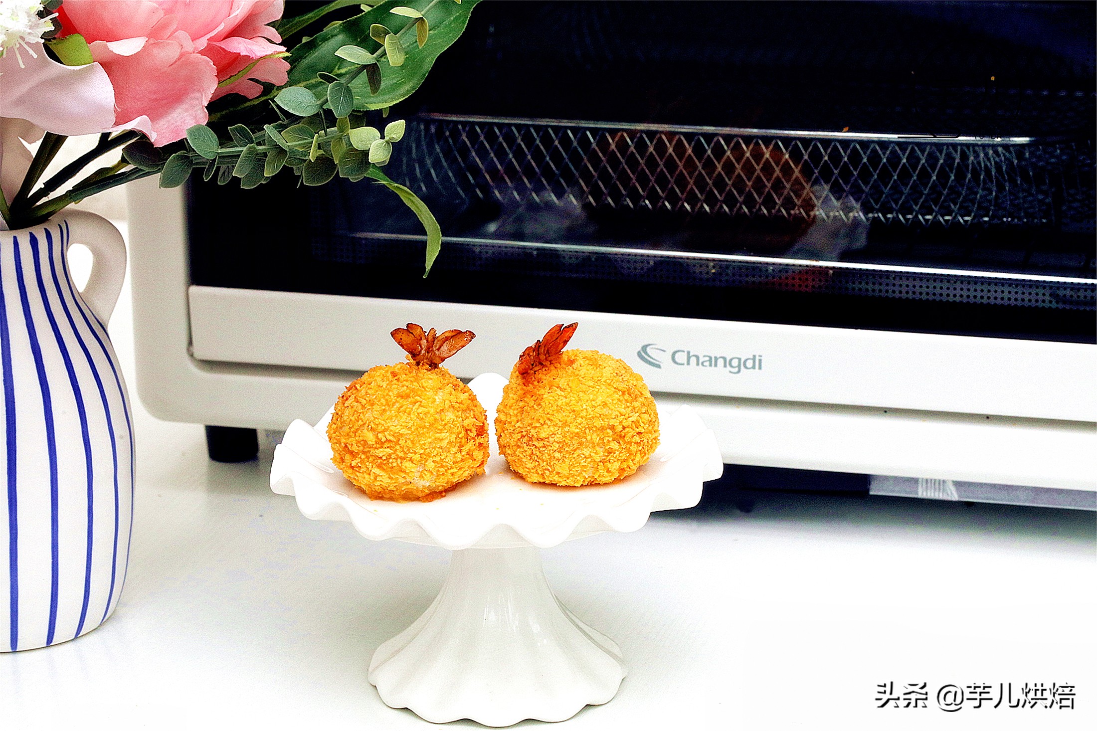 黄金虾球辅食做法大全,补钙鲜香黄金虾球只需要3种材料