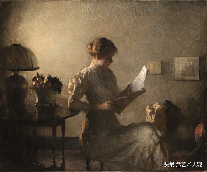 美国印象派画家油画作品欣赏,美国印象派油画