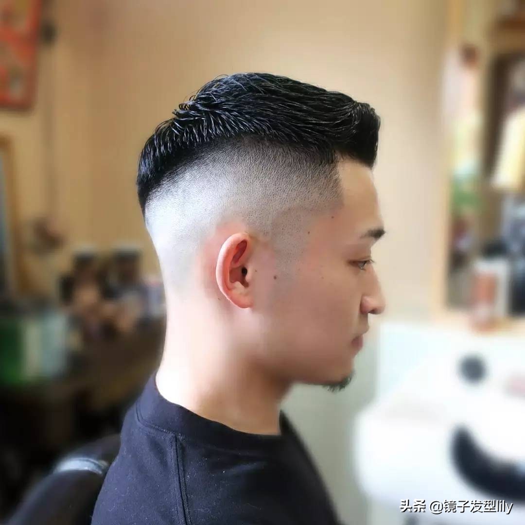 帅气两边铲发型图片短发,两侧头发铲短这样的发型你会剪吗