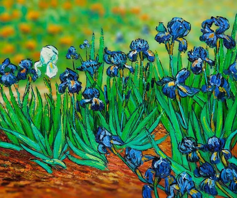 一看就会画出高级感的油画,油画棒油画风格