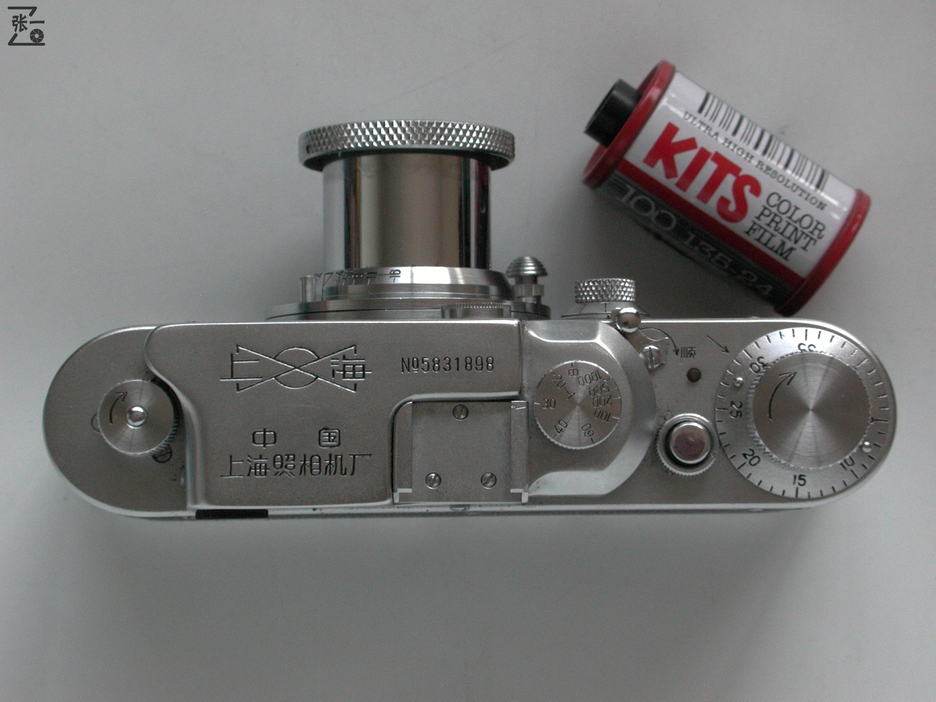 中国上海照相机厂生产的58-II旁轴照相机！中国制造的徕卡仿制机