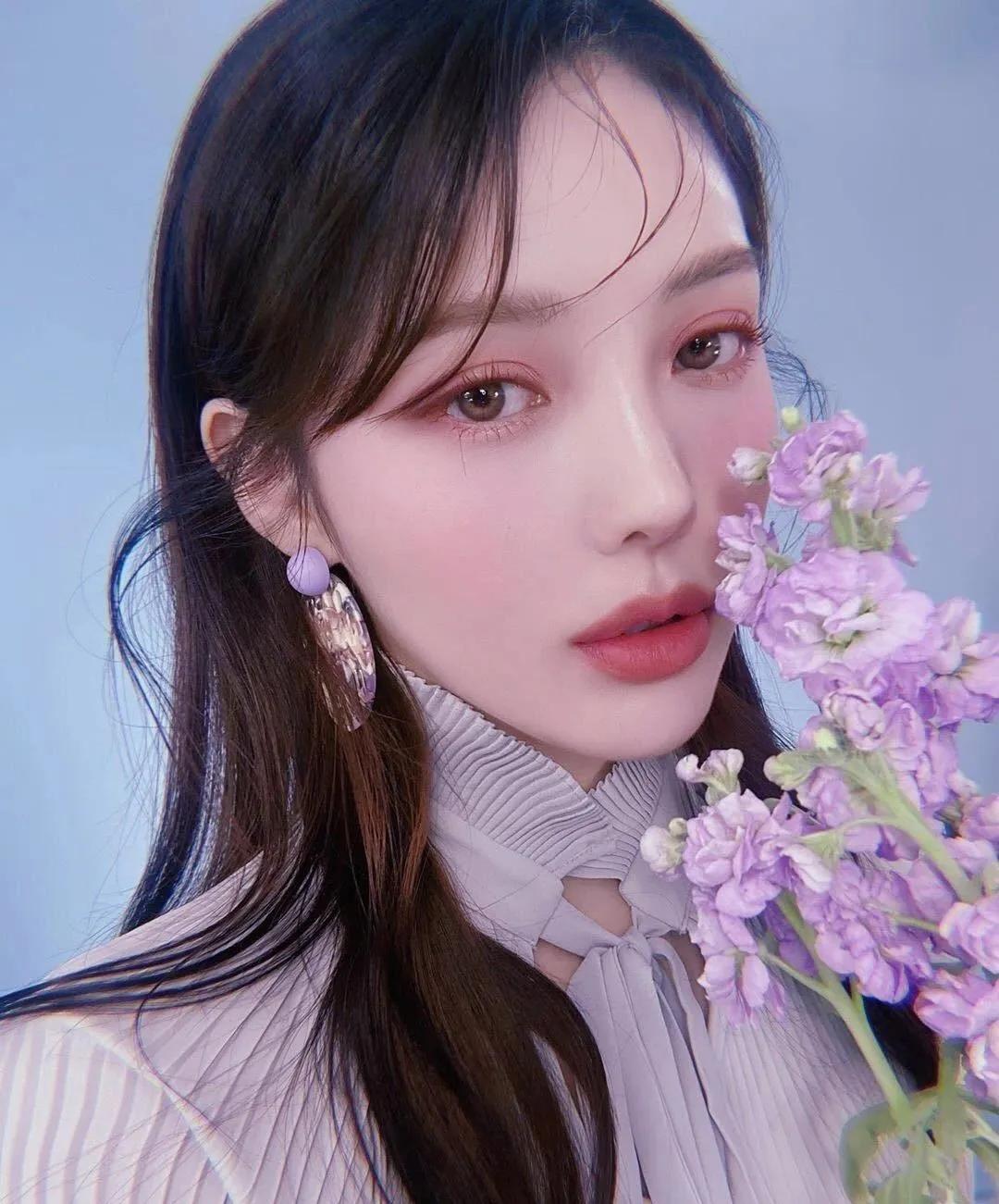 最惊艳的配色香芋紫,今年流行香芋紫好显白