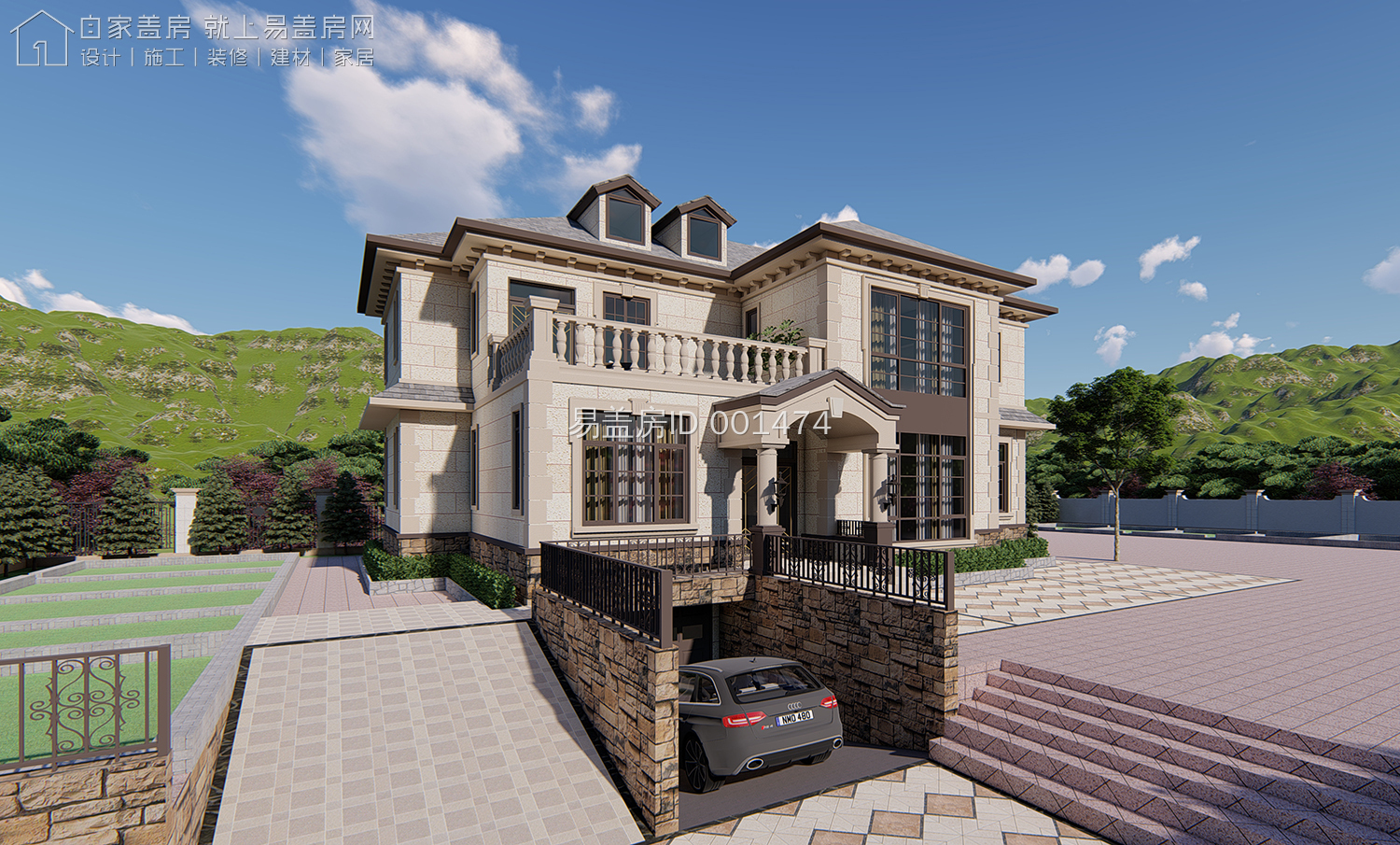 宜昌顶级乡村独栋别墅,宜昌独栋别墅效果图