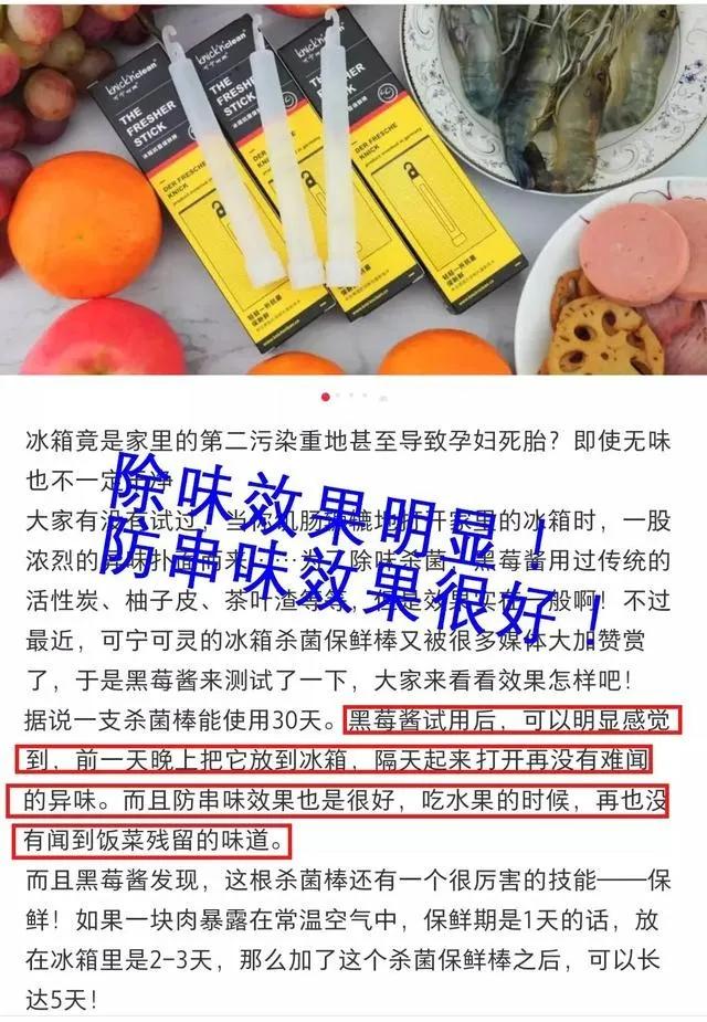 杀菌除味保鲜棒,德国冰箱保鲜除味棒