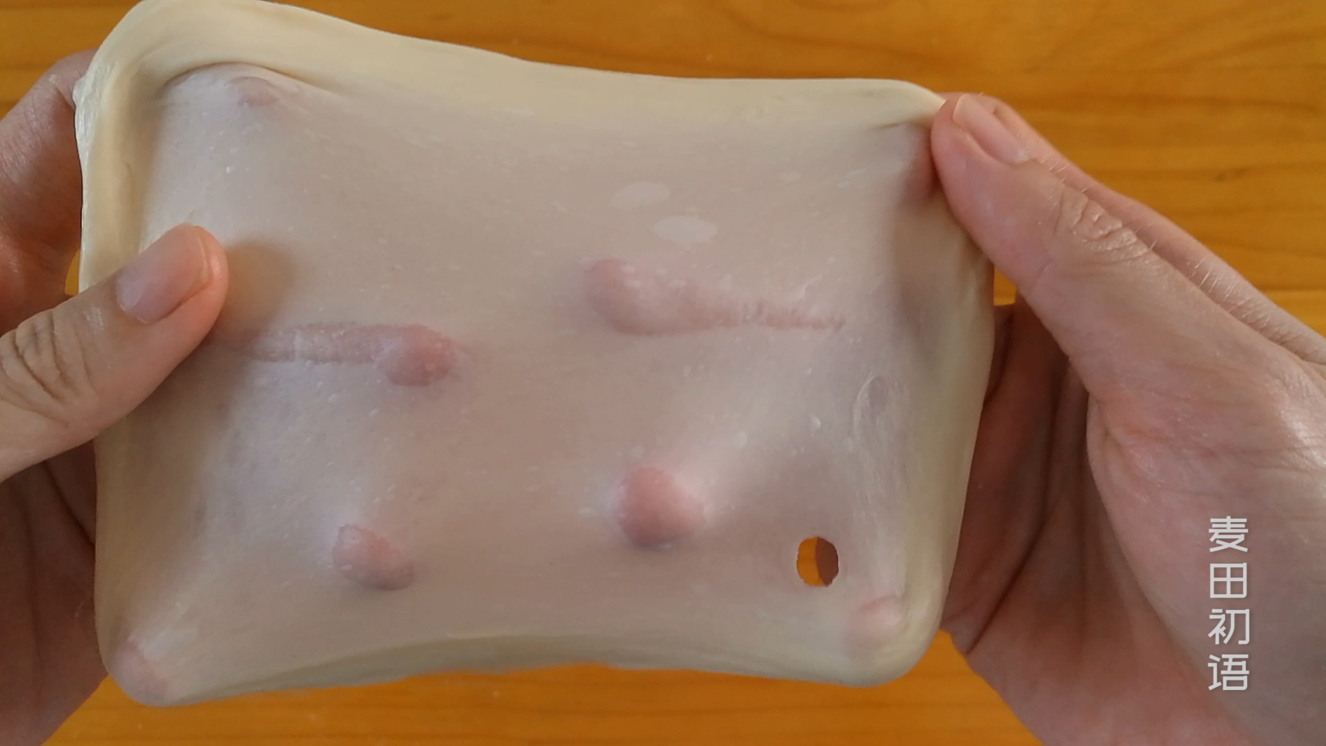 快速揉面出膜,没有揉面机如何揉出手套膜