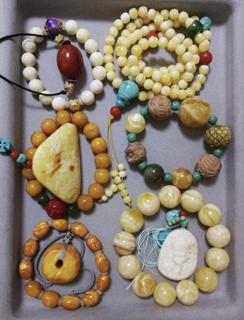 紫外线灯看真假琥珀蜜蜡,一分钟快速辨别蜜蜡真假