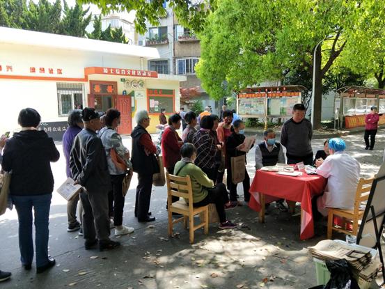 医疗专家进社区义诊,中医专家在社区义诊